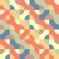 Retro Minimalist Pattern vector