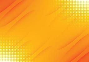Abstract yellow and orange colorful modern background vector
