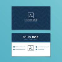 Modern and Clean Business Card Template vector