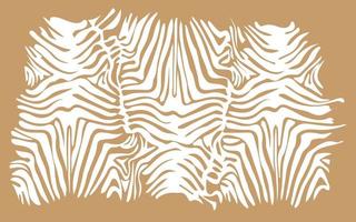 zebra skin abstract background african safari vector pattern