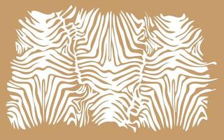 zebra skin abstract background african safari vector pattern