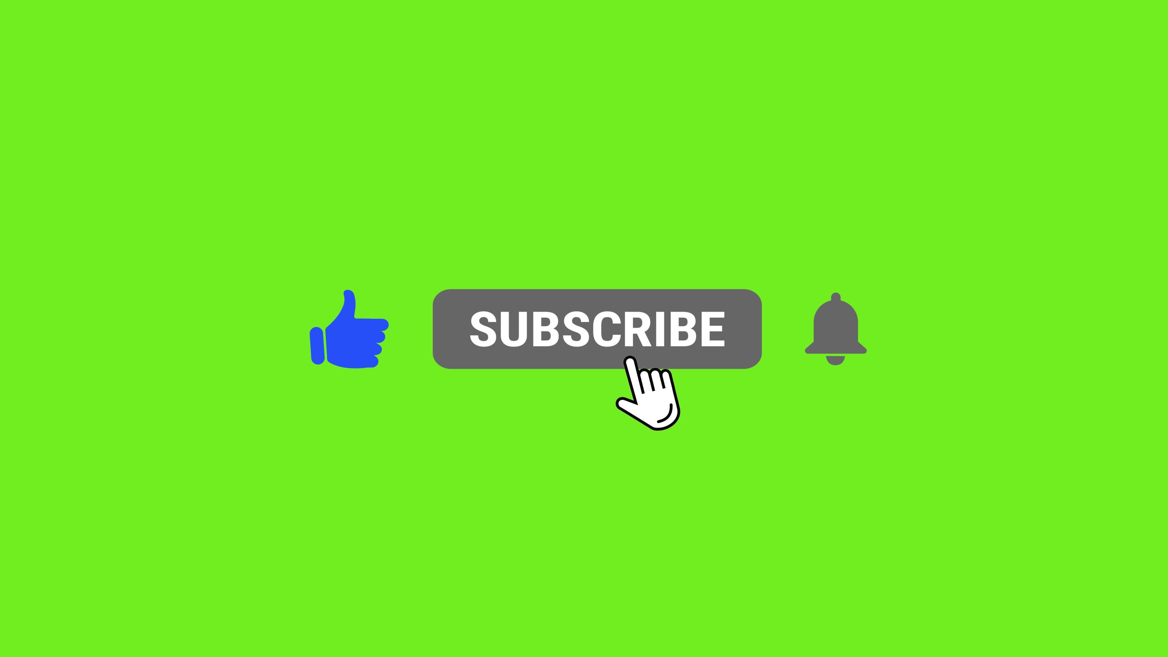 How To Add Like And Subscribe Animation In Video Like And Subscribe Animation Stock Video Footage for Free Download