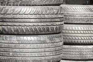 Heap of old Tires photo