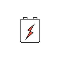 battery icon vector