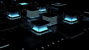 components of computing power on a chip . the concept of next-generation computer technology photo