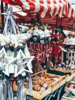 hermosa decoración del árbol de navidad foto