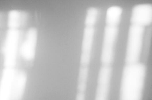 Window natural shadow overlay effect on white texture background, for overlay on product presentation, backdrop and mockup photo