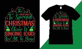 Christmas Graphic T-shirt Design Vector. santa, merry, sweater, ugly, pattern, gift, card, party, vector