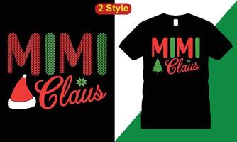 Christmas Graphic T-shirt Design Vector. santa, merry, sweater, ugly, pattern, gift, card, party, vector