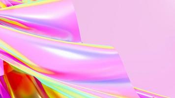 3d rendering, Abstract gradient holographic iridescent background, Wallpaper, Display, Screen, Monitor photo