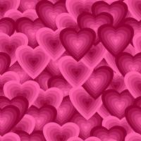 Heart texture background seamless pattern vector graphic illustration