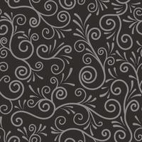 ornamento floral de patrones sin fisuras. fondo de textura de follaje para envolver, textil, imprimir. ilustración gráfica vectorial vector