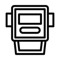 Electric Meter Icon Design vector