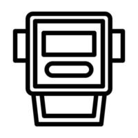 Electric Meter Icon Design vector