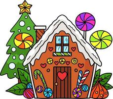 Christmas Gingerbread Cartoon Colored Clipart