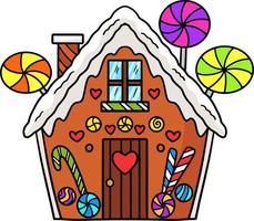 Christmas Gingerbread Cartoon Colored Clipart