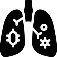 lungs infection vector illustration on a background.Premium quality symbols.vector icons for concept and graphic design.