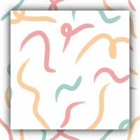 Moving colorful lines of abstract background vector