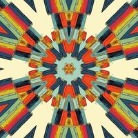 Abstract kaleidoscope background. Beautiful kaleidoscope seamless pattern. Multicolor mosaic texture. Seamless kaleidoscope texture. Unique kaleidoscope design vector