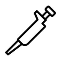 Pipette Icon Design vector