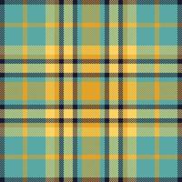 Plaid check pattern. Seamless fabric texture. Tartan textile print. vector