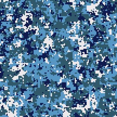 Pixel camouflage for a soldier army uniform. Modern camo fabric design. Digital military vector background.
