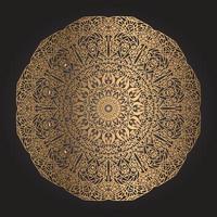 Luxury ornamental mandala design background template vector