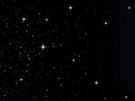 Night shining starry sky, blue space background with stars, space. beautiful night sky. vector