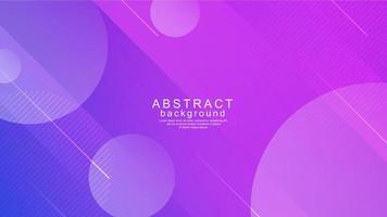 Modern circles background with gradient style vector