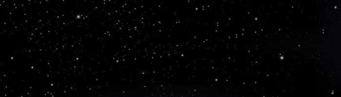 Night shining starry sky, blue space background with stars, space. beautiful night sky. vector