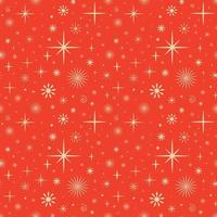 Vintage retro Christmas seamless pattern with snowflakes. Christmas background with snowflakes vector