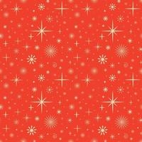 Vintage retro Christmas seamless pattern with snowflakes. Christmas background with snowflakes vector