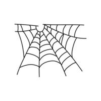 tela de araña abstracta para el diseño de fondo web. textura grunge. vector