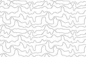 Cardiogram line seamless pattern. Sea waves curved lines, irregular scribbles, ripple, trembling hand. Abstract minimal template cover textile home decor. Water texture background vector illustration.