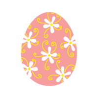 Pasqua carino dipinto uovo png