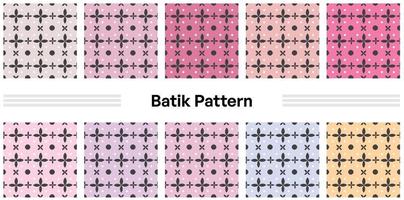 Modern Batik Pattern Set