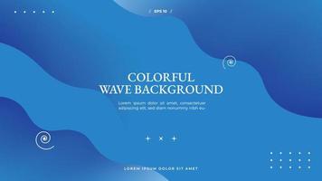 Abstract Colorful Background. Fluid Shapes Composition. Futuristic Design Poster. Gradient Color for Wallpaper. Vector Illustration
