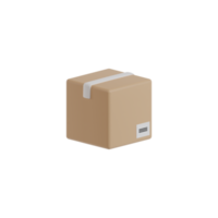 services d'achat en ligne isolés 3d png