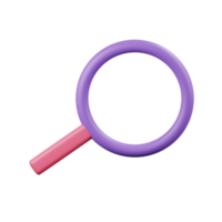 Search icon 3d png