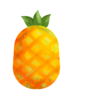 cartone animato di frutta ananas png