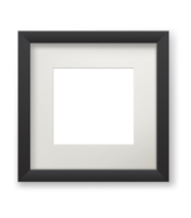 Modern  black picture frame png
