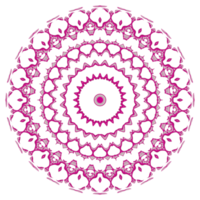 abstract mandala decoratie met ronde vorm png