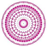 décoration abstraite de mandala de forme ronde png