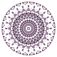 mandala mönster prydnad png