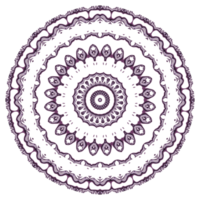 Mandala pattern ornament png