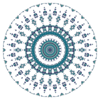 padrão de mandala abstrata com forma circular png