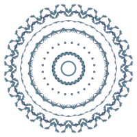 padrão de mandala abstrata com forma circular png