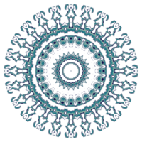 motif de mandala abstrait avec forme circulaire png