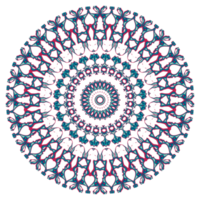 ornamento de mandala abstrato com forma de círculo png