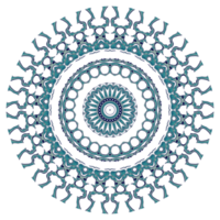 Abstract mandala pattern with circular shape png